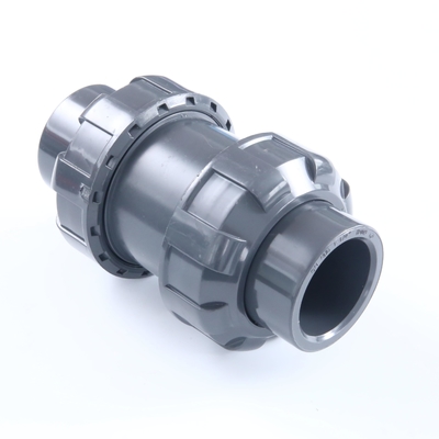 Hydraulisches 4 Zoll-PVC-Rückschlagventil 2 Zoll-doppeltes Verbands-Kugelventil PVCs