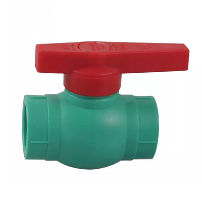 Sich hin- und herbewegendes 3 Zoll-PVC-Kugelventil einzelner Live Green 2 in PVC-Ventil
