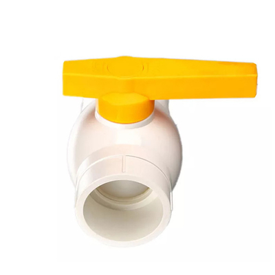 1/2 Zoll bis 2 Zoll PVC-Kugelventil-hydrophobes 1 Zoll-PVC-Ventil
