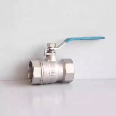 1/2 Zoll-zweiteiliges Kugelventil PVC 1 Zoll-normale Temperatur