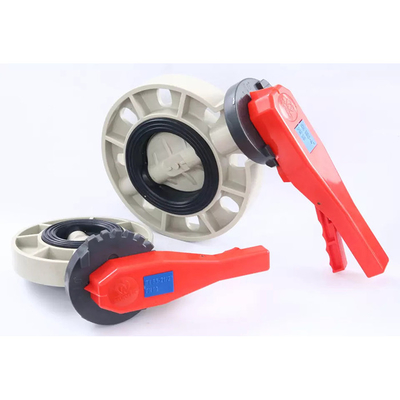 Hygiene 6 PVC-Drosselventil FPM oder EPDM-Zwischenlagen-Material