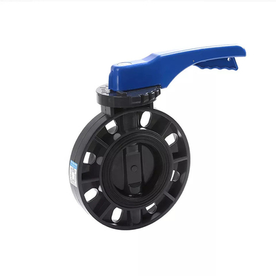 Pneumatischer 2 Zoll 8 Zoll PVC-Drosselventil-Chemikalienbeständigkeit