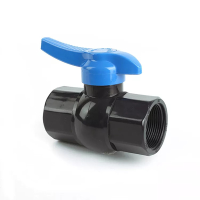 UPVC-Plastikwasserstrom-Regelventil-PVC 4 Zoll-Kugelventil