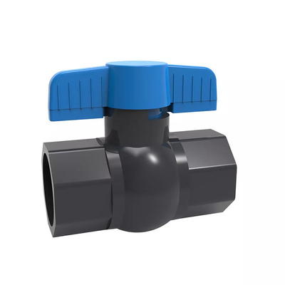 UPVC-Plastikwasserstrom-Regelventil-PVC 4 Zoll-Kugelventil