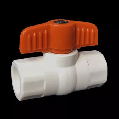 Pneumatisches UPVC-Vertrags-Kugelventil PVC 3 Zoll-Fluss-Anpassung