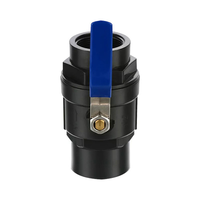 Edelstahl-Griff PVC-Kugelventil für schwache saure schwache Basis