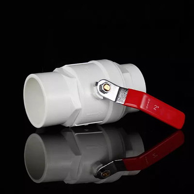Hochdruck- PVCstahl- Griff-Kugelventil-Plastik-Druck 145psi