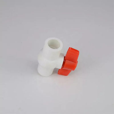 HDPE-Ventile PPR-Plastikkegelventil-63mm und Installations-orange Griff
