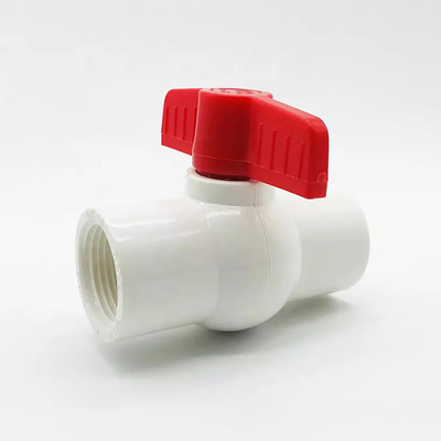 Kegelventil PVCs UPVC der Entwässerungs-20mm Kugelventil-chemische Korrosion