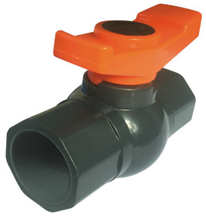 DN15-DN100 1 UPVC Kugelventil PVC-Wasserleitungs-Kugelventil-nationaler Standard
