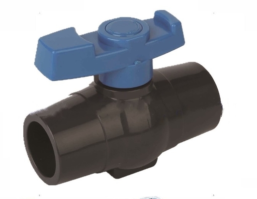 Verschmutzungs-Verhinderung PVC-Kegelventil-blaues PVC-Vertrags-Kugelventil