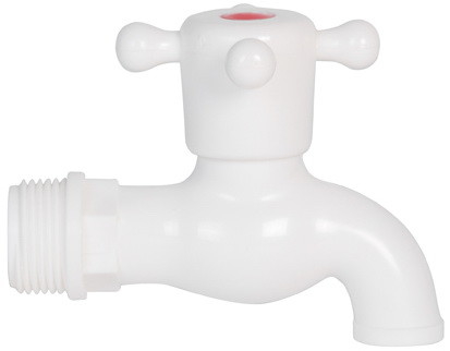 Einzelner Hahn PVC-Plastikhähne des Loch-pp. für Wasser-Behälter