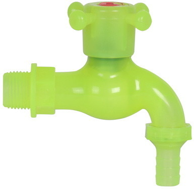 Einzelner Hahn PVC-Plastikhähne des Loch-pp. für Wasser-Behälter