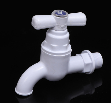 Einzelner Hahn PVC-Plastikhähne des Loch-pp. für Wasser-Behälter