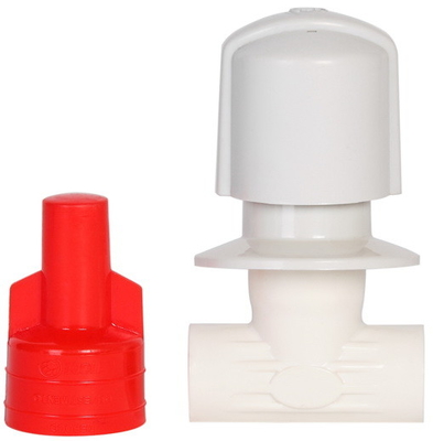 Kugel DN15 PVC Absperrventil PVCs der Absperrventil-Antikorrosions-2