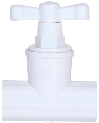Kugel DN15 PVC Absperrventil PVCs der Absperrventil-Antikorrosions-2