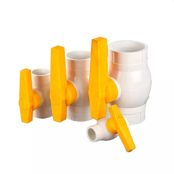 1/2 Zoll bis 2 Zoll PVC-Kugelventil-hydrophobes 1 Zoll-PVC-Ventil