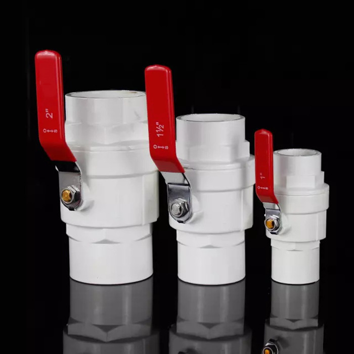 Hochdruck- PVCstahl- Griff-Kugelventil-Plastik-Druck 145psi