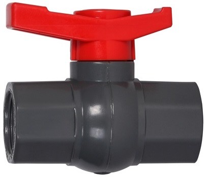 DN15-DN100 1 UPVC Kugelventil PVC-Wasserleitungs-Kugelventil-nationaler Standard