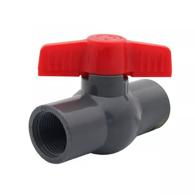 Weise 1.6MPa 1 PVC-Vertrags-Kugelventil 1 PVC-Kugelventil verlegte