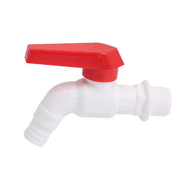Einzelner Druck-Küchen-Hahn-Plastikweiß PVCs pp. Hahn-1.2MPA