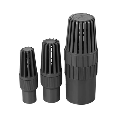 China-Lieferant stellte UPVC-Fußventil Plastikkugelventil 3/4" - 4" Zoll für Fitting her