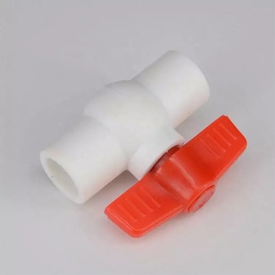 HDPE-Ventile PPR-Plastikkegelventil-63mm und Installations-orange Griff
